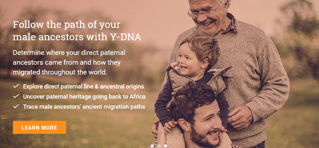 Family Tree DNA Homepages