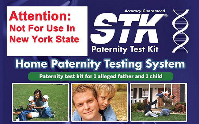 STK Paternity Test Kit homepage