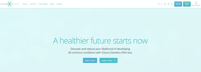 Futura Genetics homepage