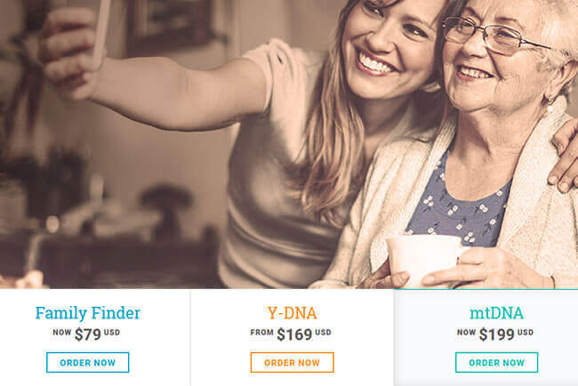 Family Tree DNA Cost