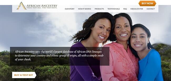 homepage African Ancestry