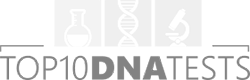 top 10 dna tests logo bw