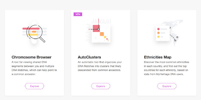 MyHeritage Automatic Clustering 