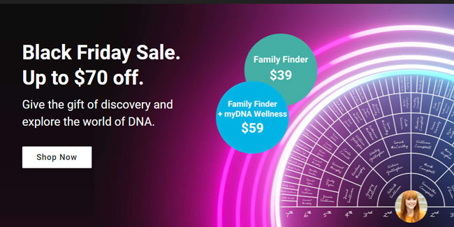 Family Tree DNA Black Friday